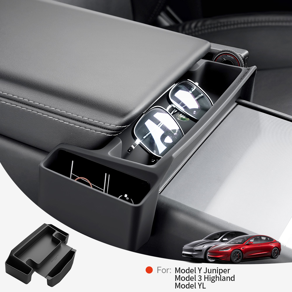 Car Accessories App - Caja de almacenamiento para reposabrazos de