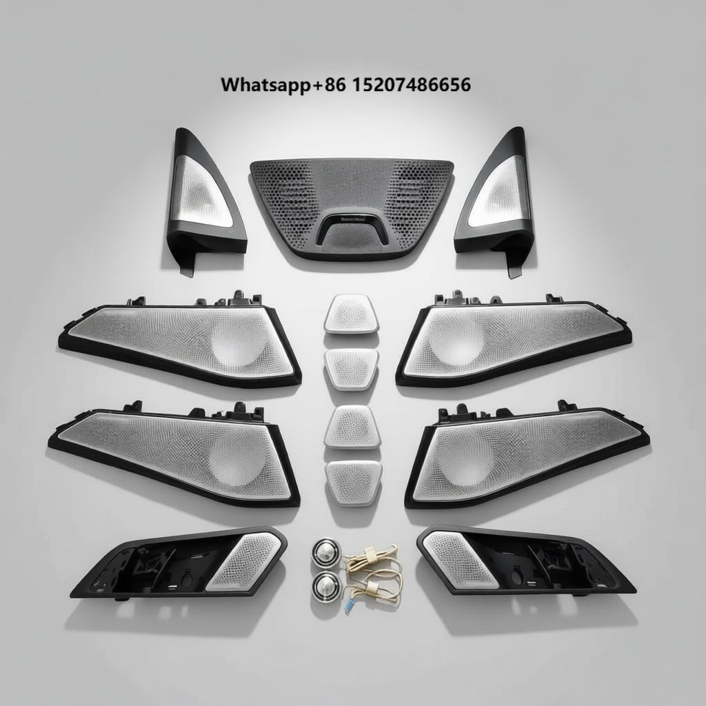Led Interior Ambient Light - Nueva Cubierta de Audio de Acero