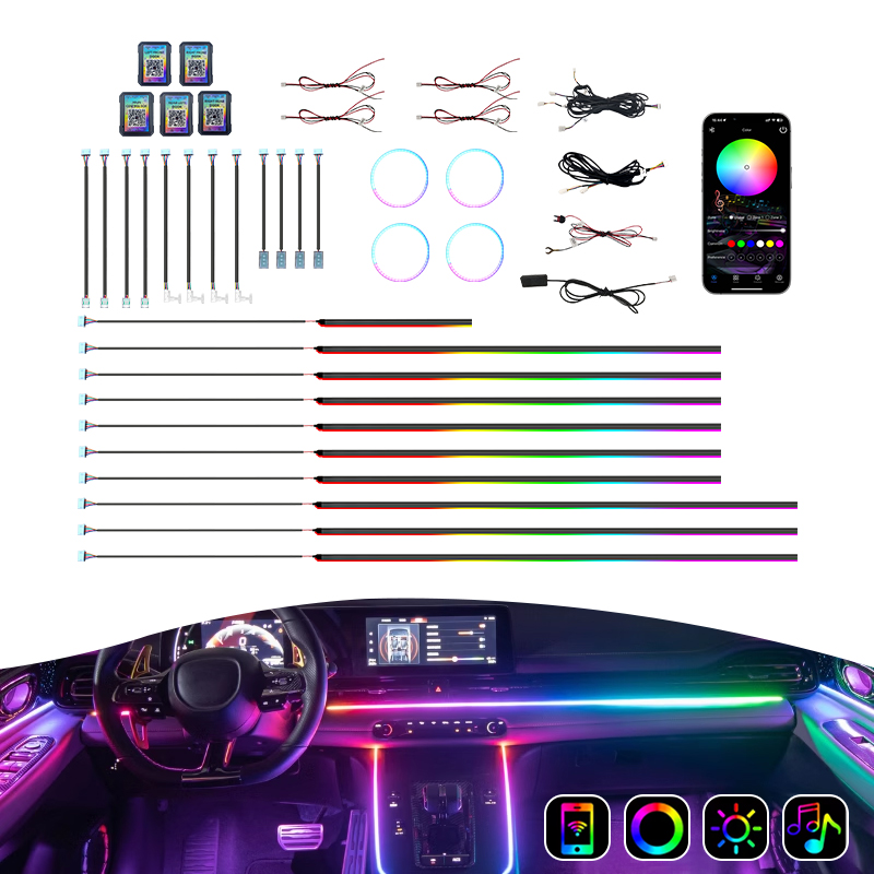 Led Interior Ambient Light - Kit de luces ambientales para coche