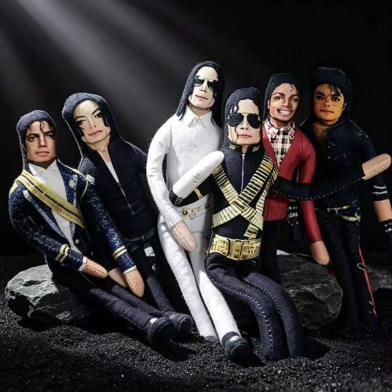 Car Accessories For Decoration - Muñeco de Peluche de Michael Jackson,