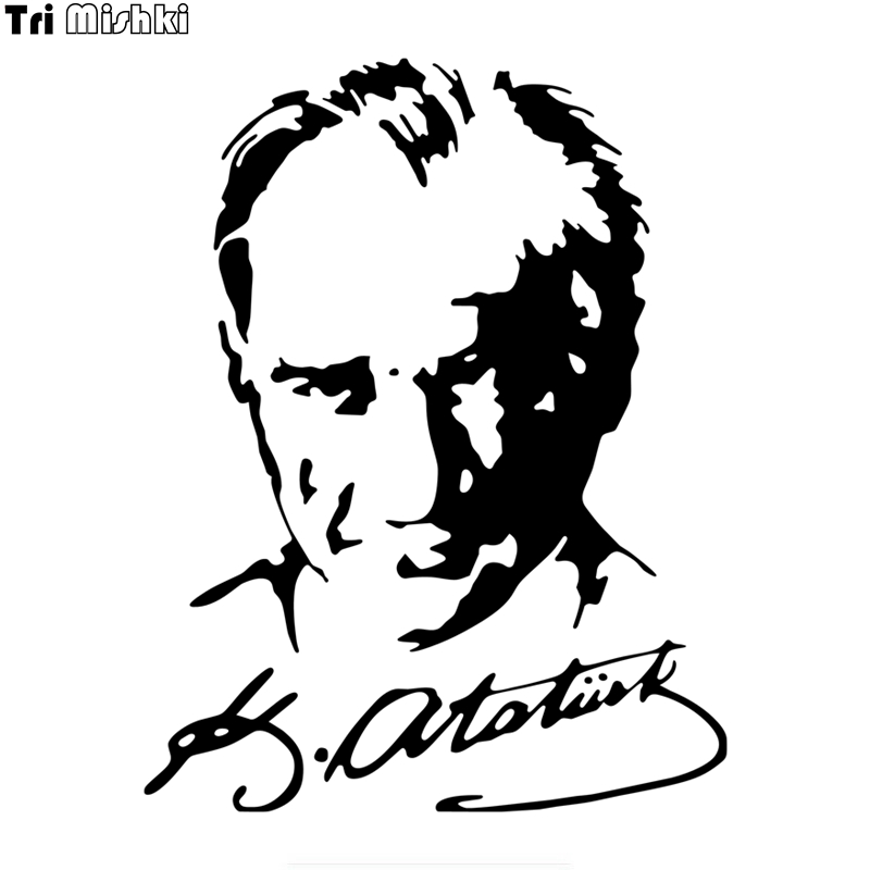 Car Accessories Malaysia - Trimishki-pegatina de mustafa kemal ataturk para