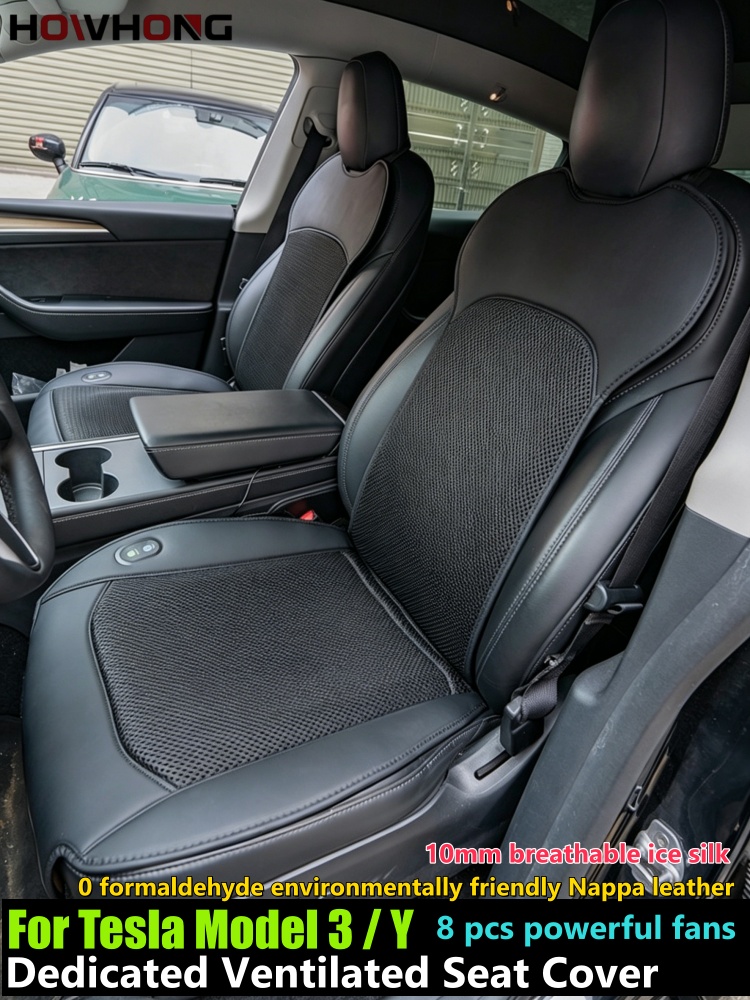 Car Accessories For Winter - Fundas de Asiento Ventiladas para Tesla