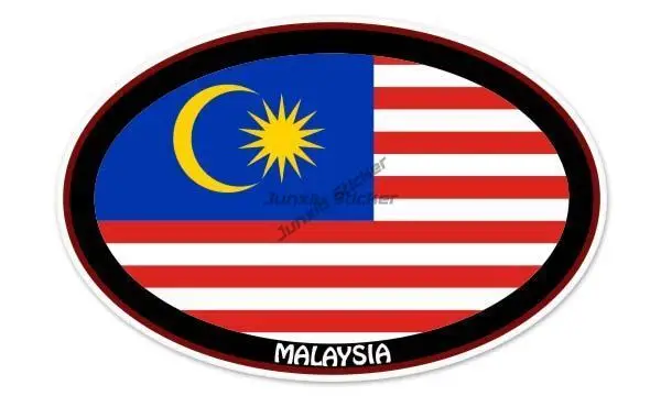 Emblema de la bandera de Malas - Car Accessories Malaysia reseña y precio