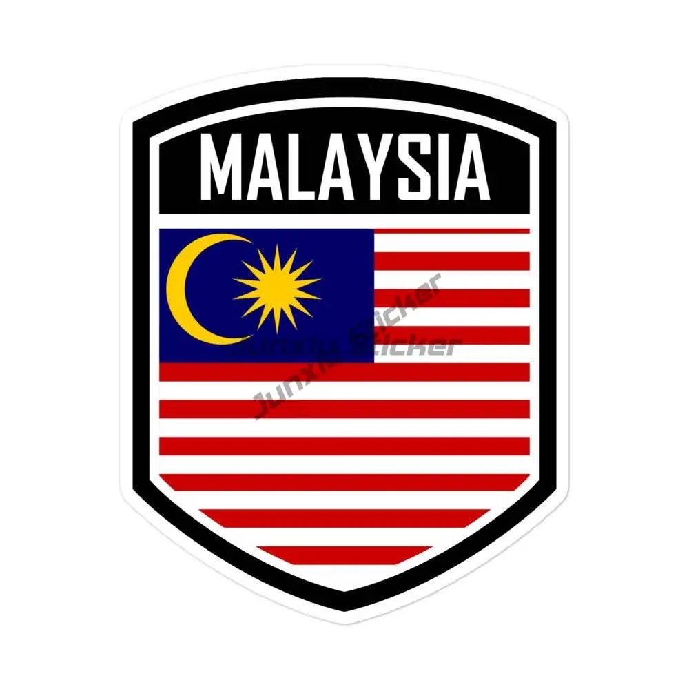 Emblema de la bandera de Malas - Car Accessories Malaysia reseña y precio
