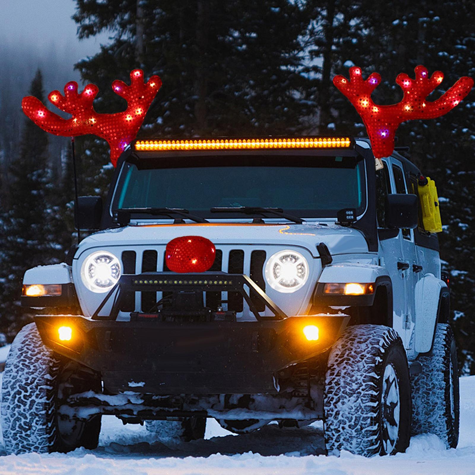 Decoraciones navideñas para co - Car Accessories For Winter reseña y precio