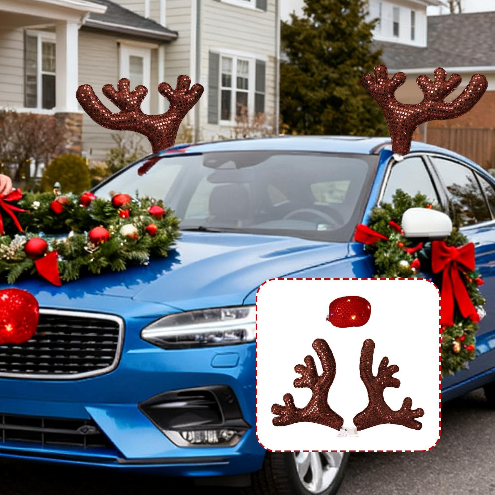 Decoraciones navideñas para co - Car Accessories For Winter reseña y precio