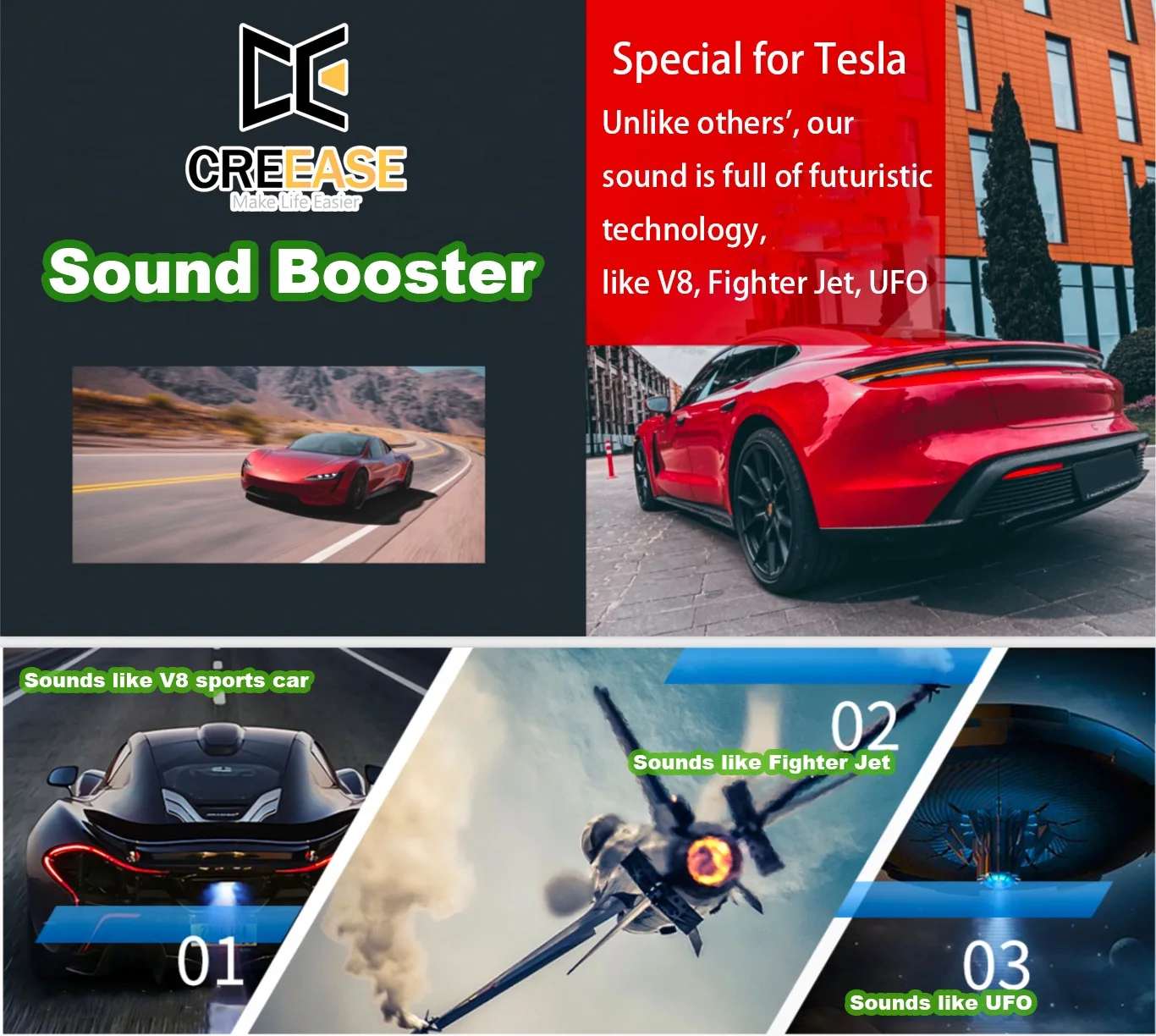 Sistema universal eléctrico de - Car Accessories Sound System reseña y precio
