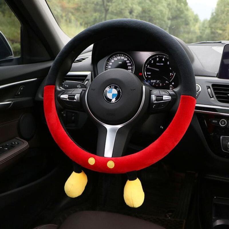 Linda funda de volante de felp - Car Accessories For Winter reseña y precio